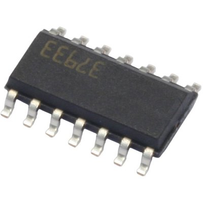 HCT  00 układ scalony NPX SO14