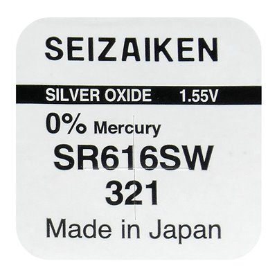 SR616SW Bateria srebrowa 321 1,55V