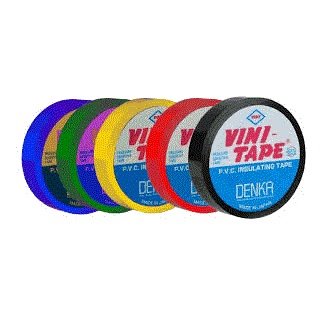 Taśma izolacyjna 0,13/19/10 VINI niebieska