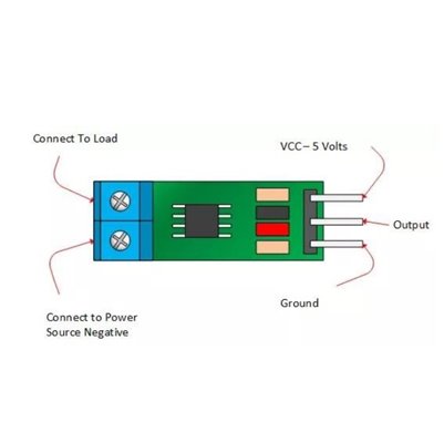 ACS712 czujnik pomiaru prądu do 20A