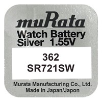 SR721SW Bateria srebrowa 362 1,55V
