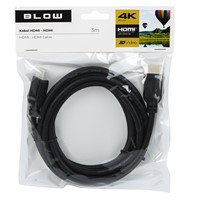 HDMI-HDMI BLACK  3.0m, PROSTY; 4K; 2.0