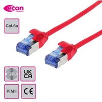 Patch cable U/FTP Cat.6a extra slim  0,25m-RT