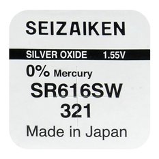 SR616SW Bateria srebrowa 321 1,55V