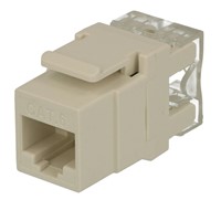 Gniazdo cat6 Keystone RJ45 białe