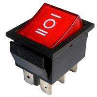 RS1570-C RED przełącznik klawiszowy