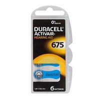 Bateria Duracell ActivAir 675 - 6 szt