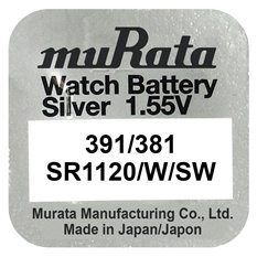 SR1120 Bateria srebrowa 391 1,55V