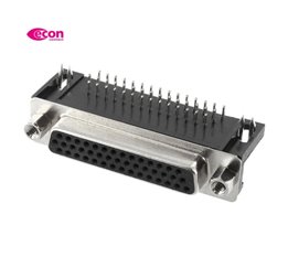 Gniazdo D-Sub 44pHD kątowe do druku